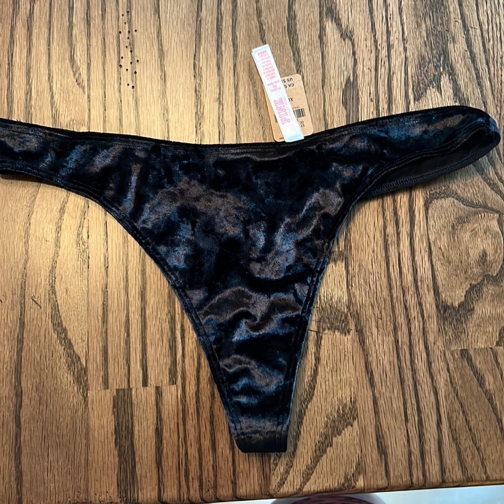 NWT Velvet and see through details. VS panty. Size XL